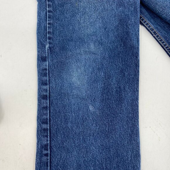 Levi's 505 Dark Wash Straight Leg Jeans | Size 36 Regular - Picture 5 of 9